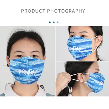 Tcare Módne PM2.5 Maska Umývateľný Filter Uhlíkom Úst Tvár Masky Maska proti Prachu pre Mužov, Ženy Proti Prachu Masku na Tvár