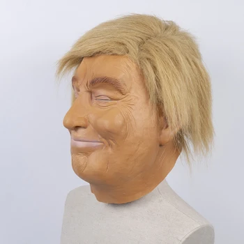 Donald Trump Maska 2020 Predseda Volebnej Kampane Hlasovať Za Tromf Latexová Maska Na Tvár Mascaras Tapabocas Halloween Kostým, Rekvizity