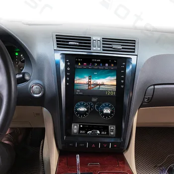 Android 9 Tesla štýl Auto DVD Prehrávač, GPS navigáciu pre Lexus GS300 GS460 GS450 GS350 GS400 Auto Rádio Stereo Prehrávač Multimediálnych súborov