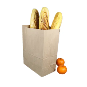 50/100ks kraft papier taška darčekové tašky obaly biscuit cukrovinky potraviny cookie chlieb vidieť občerstvenie pečenie takeaway tašky