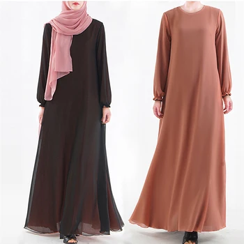 Obojstranný Nosiť Moslimské Oblečenie na Blízkom Východe Ramadánu Arabských Islamské Oblečenie Šaty Ženy sukne Abaya Dubaj Kaftan Oblečenie