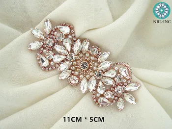 (30pcs)Veľkoobchod svadobné svadobné korálkové drahokamu crystal nášivka patch žehlička na šaty DIY žehlička na WDD0457
