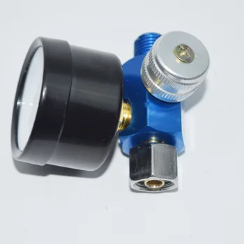Nové meradlo tlaku Vzduchu s filtrom HVLP Striekacie pištole regulátor hodinky PRE Úpravu tlaku Farba