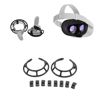 VR Radič Fixer Pre Oculus Quest 2 VR Headset Rukoväť Nárazníka Ochranné Držiak Pre Oculus Quest2 Vr Gamepad