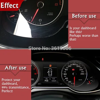 TOMMIA Na Audi A8 11-17 Screen Protector HD 4H Tabuli ochranný Film Proti škrabancom Auto Nálepky