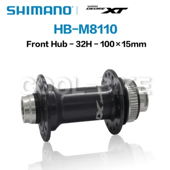 SHIMANO DEORE XT M8110 FH, BH M8100 HUB 12s Hub 32H Center Lock 142x12mm 100x15mm Hub, E-THRU Nápravy Bicykel 12 rýchlosti HB-M8110 FH-M8110