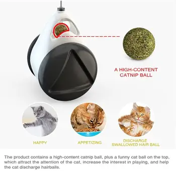 2020 Predaj Hot Cat Hračka Smart Kolesových Automatické Otočenie Režim Nie je Potrebné Dobiť Mačky, Hračky, Interaktívne domáce zvieratá, Hračky pre Mačky
