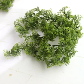 30 cm Umelých Rastlín Plastové Umelé Rastliny, Domáce Dekorácie, Závesné košíky Zelená Tráva