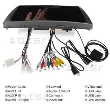 Android 9 64 G PX6 Auto DVD prehrávač, GPS Navigáciu Pre Toyota Camry 6 XV 2006-2012 Auto, Auto Rádio Stereo Multimediálny Prehrávač HeadUnit