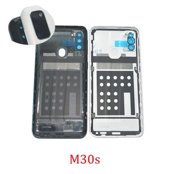 Bývanie Uprostred Rám Zadný Kryt Pre Samsung M30S M307 M307F M307FN Pôvodné Telefónne Nový Podvozok Zadný Panel Dvierka S Objektív