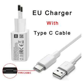 Pôvodný XIAO 5V2A EÚ a USA Micro USB Typu C Dátového Kábla USB do Sieťovej Nabíjačky pre MI 2 3 4 Redmi 4 X 7 Poznámka 4 X 5 A 6 7A S2 1
