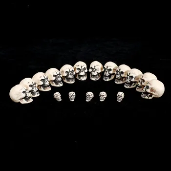 Kostra Lebky Plastové Kostry Kosti pre Horor Halloween Dekorácie, doprava zdarma