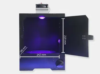 2019 UV vytvrdzovania stroj 3d tlač model post-spracovanie fotosenzitívne živice UV uv vytvrdzovania box LCD DLP