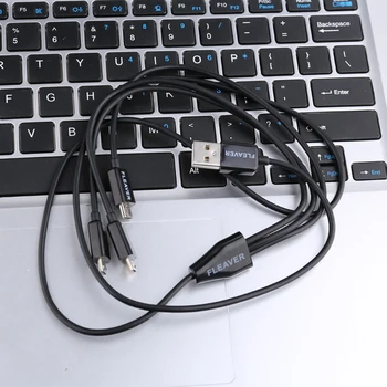 Micro USB Kábel 3 v 1 Micro USB nabíjací Kábel pre telefóny android
