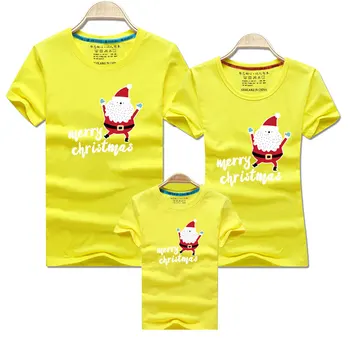 Rodina Oblečenie 2020 Vianočné Snehuliak Tlač Deti T-shirts Maminku a Mňa Oblečenie, Matka, Dcéra, Otec Rodiny Zodpovedajúce Oblečenie
