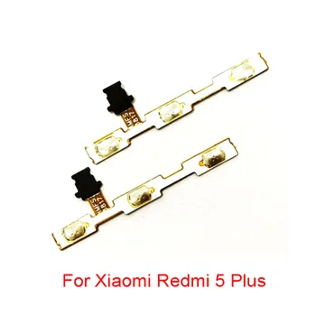 20Pcs/veľa, Pre Xiao Redmi 5 Plus Poznámka 5 5A Hlasitosti Tlačidlo Power Prepínač Na Vypnutie Tlačidlo Flex Kábel, Náhradný