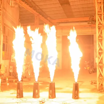 Fázy LPG Oheň Stroj DMX Oheň Jet Projektor Fáze Požiaru Plameň Stroj Fáze Špeciálne Vybavenie Plameň Projektor Stroj