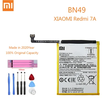 BN46 BN47 BN48 BN49 BN51 Pôvodný Xiao Redmi 6 Pro 7A 8A MiA2 Lite Náhradné Batérie Pre Xiomi Hongmi Poznámka 6 Pro batérie