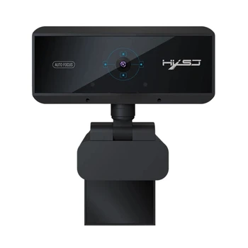 HXSJ S3 5 Miliónov Pixelov Automatické Zaostrovanie, Webkamera HD 1080P Webkamera Vstavaný mikrofón High-End Video Hovor Web Kamera na počítač PC, Notebook