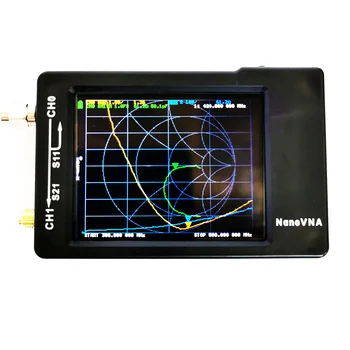 Nové 2.8 palcový LCD Displej NanoVNA-H HF a VHF UHF Nano VNA Vektor Analyzátora Siete Anténa Analyzer s akumulátorom Prípade