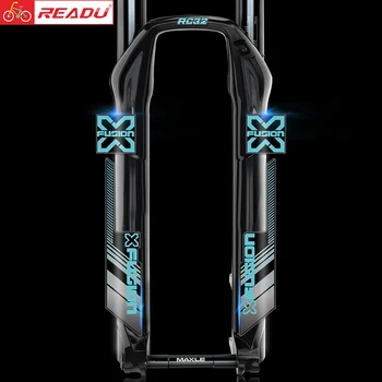 READU X-fusion RC32 obtlačky horský bicykel predné vidlice nálepky MTB bicykel predné vidlice obtlačky Bicykli nálepky cyklistické doplnky