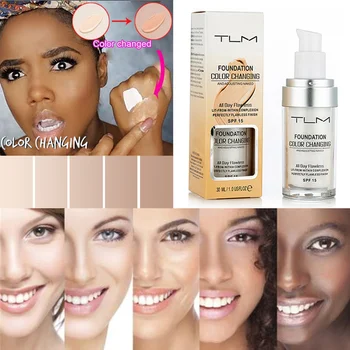30ML TLM Nadácie Farby make-up Base Nahé Tváre Plné Pokrytie Matný Korektor Dlhotrvajúci Make-Up Tekutý Krém Nadácie