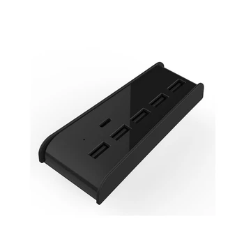 5-Port USB HUB pre Rozšírenie Vysoko-rýchlostný Prenos Converter pre PS5 DE/ UHD Herné Konzoly Príslušenstvo