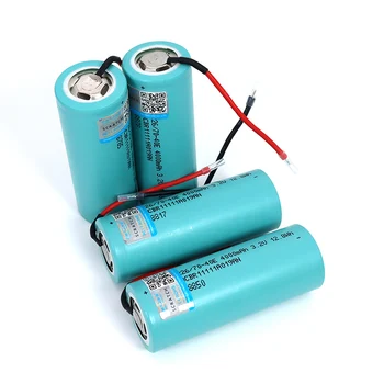 26700 3.2 V 4000mAh LiFePO4 Batérie 3C Kontinuálne Vypúšťanie Vysoký výkon batérie DIY Silikónové Drôt pre Elektrické Auto, skúter