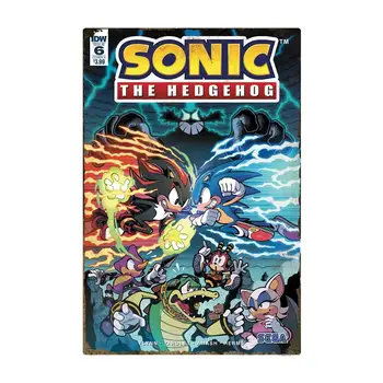 Komické Cartoon Sonic The Hedgehog Kovov Cín Znamenie, Video Hry, Plagát Hot Art Maľovanie Vintage Kovové Značky Steny Domova 20x30cm
