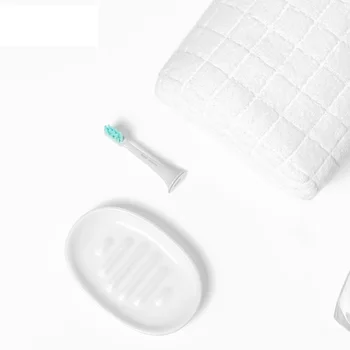 Pre Xiao Mijia Sonická Elektrická zubná Kefka Hlavy T300 T500 U-Štýl 3D-Bieliace zubné Kefky, Hlavy, ktoré Zahŕňa Ochranu