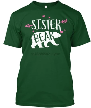 Muži tričko Sestra medveď tshirts Ženy t-shirt