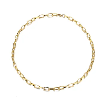 NXN5005 Kovové trend osobnosti všestranný krku módne jednej vrstve jednoduché reťazca náhrdelník