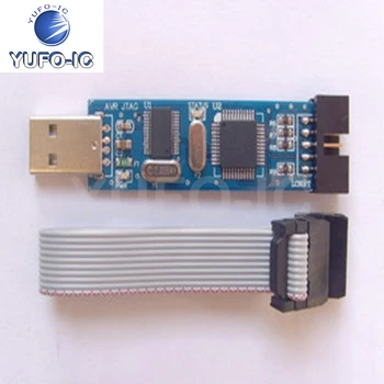 Voľný Lodi 2 ks AVR JTAG USB Stiahnuť Simulator/Mini Simulator/toz/Long Line Hliníkového Plášťa