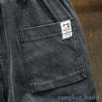 Jar bežné nohavice módne pánske džínsy, nohavice nohavice pánske wild veľké veľkosti voľné hárem nohavice pánske džínsy značky 7XL6XL5XL
