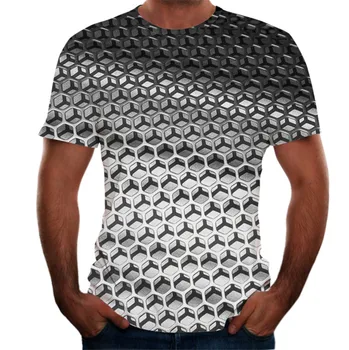 Pánske T-shirt Letné Nový Štýl 3D Vytlačené Krátke Rukávy Tričko muži Móda Pohodlie Muž Tee Top Streetwear Camisetas hombre