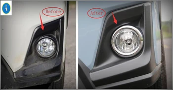 Yimaautotrims Svetlé Auto Príslušenstvo Predné Hmlové Svetlá Foglight Lampa Krúžok Kryt Výbava Pre Subaru XV Crosstrek 2017 2018 2019 2020