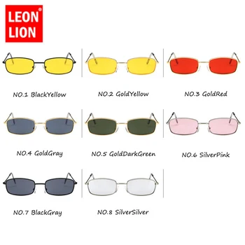 LeonLion 2021 Zrkadlo Ulici Poraziť slnečné Okuliare Žien/Mužov Značky Dizajnér Retro Okuliare Lady Jazdy UV400 Oculos De Sol Gafas