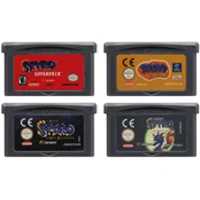 Video Hry s Tonerom Konzoly Karty 32 Bitov SPYRO Série Pre Nintendo GBA