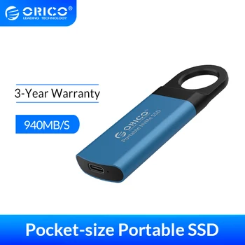 ORICO Mini Externé SSD M2 NVME Pevný Disk 1 TB diskom SSD 128 gb kapacitou 256 GB 512 gb diskom M. 2 NVME Prenosné SSD USB C 3.1 10Gbps ssd (Solid State Drive