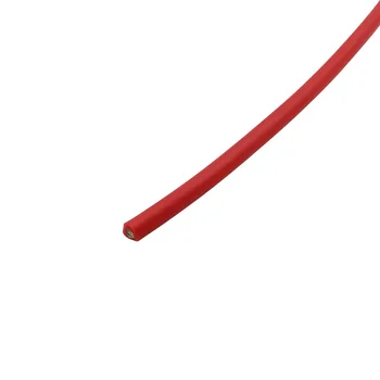 1 Meter Červená + 1 Meter Čiernej Mäkký Silikónový Drôt 12AWG 12 Rozchod Flexibilné Tepelne-odolné Žiaruvzdornou Mäkké Silikónové Drôtené Káblové