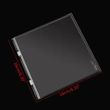 16x16cm Jasné Známky Akryl Blok Pre Transparentné Pečiatka Akryl Pad DIY Scrapbooking Nástroje