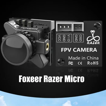 Foxeer Razer Micro 1200TVL FPV Šport FPV Kamera PAL NTSC Prepínateľné 1.8 mm objektív 4ms Latencia Pre FPV Hučí