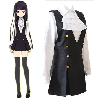 Black White Hot Predaj Anime Školskú Uniformu Cosplay Japonskej Školáčky Navy Školskú Uniformu šaty+blúzka