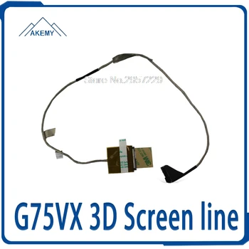 Displej linka Pre Asus G75 G75V G75VW G75VX 3D Vstavaný kábel 1422-016A000 LCD LVD Kábel Dobre Fungovať Plne otestovať doprava zadarmo
