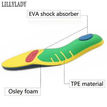 Protetických Arch Topánky Vložky do topánok Memory Peny Ploché Nohy Športové Bežecké Priedušné Vložky pre nohy Muža, Ženy Ortopedické Pad