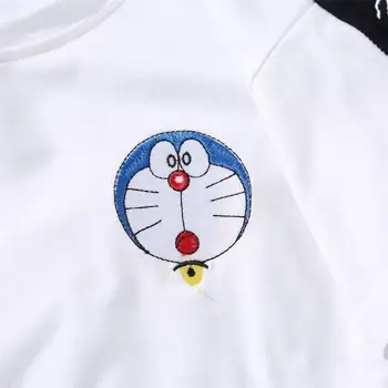 Japonsko, T Košele Ženy Anime Harajuku Tričko Streetwear Ženy 2019 Lete Cartoon Doraemon T Shirt Žena Kawaii Košele, Topy Dievča
