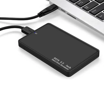 USB3 2.5 palcový HDD SATA Prípade SSD Krytu Externý Pevný Disk, Disk Prípade Box pre PC Externý Pevný Disk 1 tb 2TB