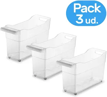 Pack 3-Kuchynské Skrinky Organizátor-špeciálne čistiace prípravky skladovanie. Vyrobené