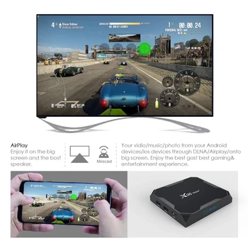 2021 Smart TV BOX X96 Max Plus Android 9.0 Quad Core Amlogic S905X3 Wifi 1000M BT 4K TVBOX PK H96 T95 H616 X96 MAX TV box