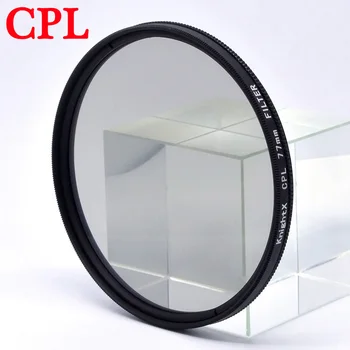 KnightX CPL polarizačné Objektív Filter Pre canon, nikon, sony 1200d fotografie d80 50d d5100 49 52 55 58 62 67 72 77 mm